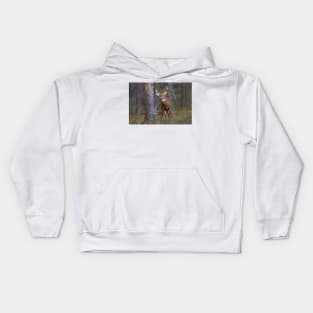 Who goes there? - White-tailed Buck Kids Hoodie